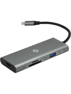Frisby FA-7712TC USB Type-C™ Hub (Hdmı + 3 x USB 3.0 + Sd-Tf + Pd Şarj)