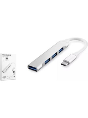Nodar Hadron HDX7032 Type-C Hub 4-Usb Beyaz