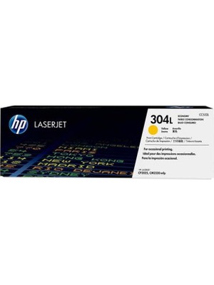 Hp 304L Yellow Sarı 1.400 Sayfa Ekonomik Toner CC532L