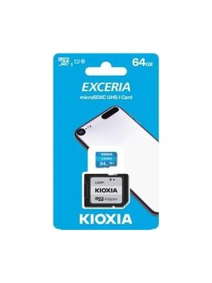 Kioxia 64GB Exceria Microsdxc Uhs-1 C10 100MB-SN Hafıza Kartı