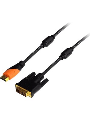 Frisby FA-DIV10 HDMI To DVI Kablo (1.8mt) ( HDMI V1.4 ile Uyumludur) (Altın Kaplama Bağlantı Uçları)