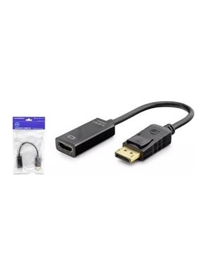 Hadron HDX7823 Dısplay (M) To HDMI (F) Adaptör 4K 30HZ Siyah