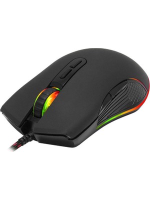 Frisby FM-G3350K Rgb GX26 Kablolu Gaming Mouse 8000DPI 7 Macro Progranabilir Button