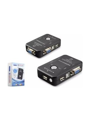 Nodar Hadron HDX1360 VGA USB Kvm Swıtch 2giriş 1çıkış Siyah