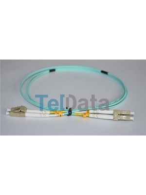 Teldata TLD-LCLCOM21 Lc-Upc-Lc-Upc mm Dx Om3 1 Metre Fıber Optık Patchcord