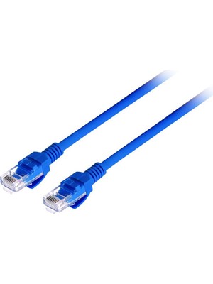 Frisby FA-C6E05CAT6 Patch Kablo 5m Mavi
