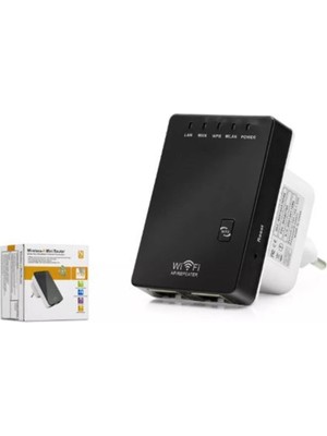 Hadron HD9101 Wifi Repeater+ Router+Ap 300MBPS Siyah