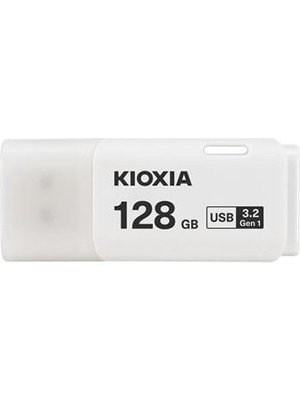 Kioxia 128GB U301 Beyaz USB 3.2 Gen 1 Flash Bellek