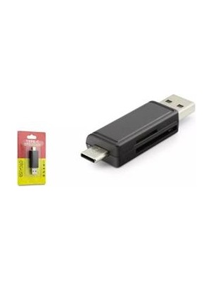 Hadron HDX7026 USB A - Type-C Kart Okuyucu
