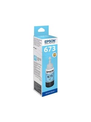Epson T6735 Light Cyan Açık Mavi Şişe Mürekkep T67354A