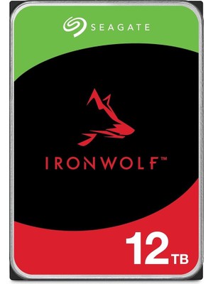 Seagate 12TB Ironwolf ST12000VN0008 7200RPM 256MB Sata 6gbit-Sn Harddisk (Koyuncu Distribitör Ürünü)