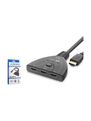 Nodar Hadron HDX7870 HDMI Switch 4K 60 Hz Hdr 3 In 1 Out - Siyah