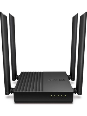 Tp-Link Archer C64 Dual Bant 4 Port  Router AC1200