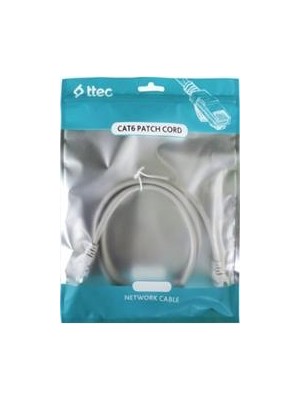 Ttec Plus Ttec Kbl-Ptch-1mtg Cat6 1mt Gri Utp Patch Kablo