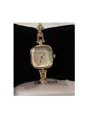 Casio Swiss Plus Woman Watch Model-7 ST0227KBL Gold(Kol Saati)