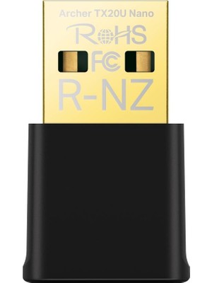 Tp-Link Archer TX20U Nano 1200 Mbps Wifi 6 Kablosuz USB Adaptör AX1800