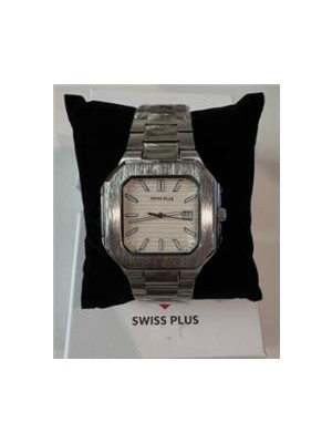 Casio Swiss Plus Man Watch Premium Seri Model-8 RS23146 White-Silver(Kol Saati)