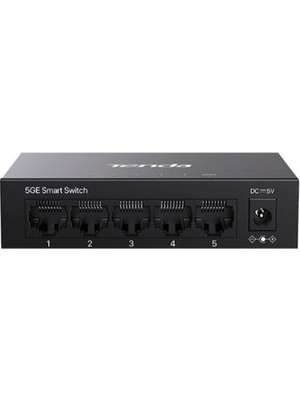Tenda TEG2205D 5 Port 10-100-1000 Switch Cloud Yönetilebilir Çelik Kasa Switch