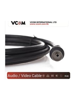 Vcom CV602-B 10MT Analog Siyah Tv Uzatma