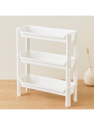 Royaleks 3 Katlı Sepet Organizer Raf Ünitesi 465X145X500 mm