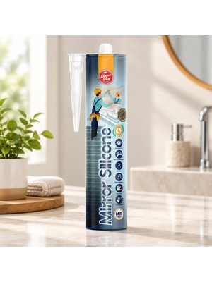 Royaleks Ayna ve Cam Yapıştırıcı Silikon Şeffaf 300ML