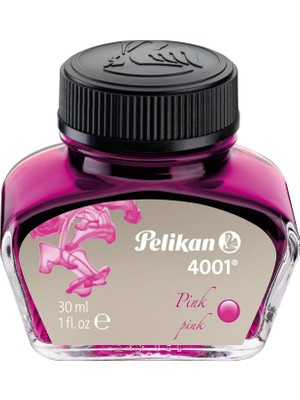 Vera Concept Store 4001 Yazı Mürekkebi 30ML Pembe | Pelikan 4001 Mürekkep Pembe 30 ml Mürekkep Camı, Parlak Renk