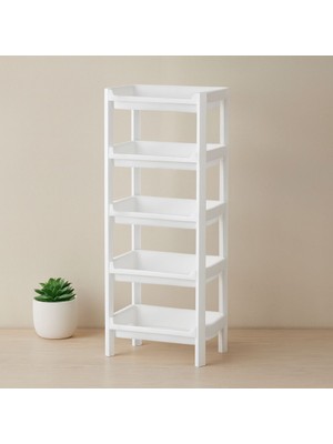 Royaleks 5 Katlı Geniş Sepet Raf Organizer (355X220X870 Mm)