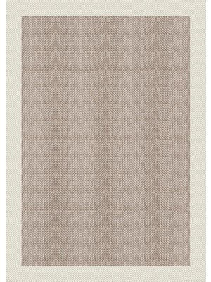 Vera Concept Store Pamuk Dokuma Taban Kaymaz Tüy Dökmeyen Sisal Desenli Halı Salon Halısı Mutfak Halısı Koridor Halısı, Bej, 120 x 180CM, Bs-04-18