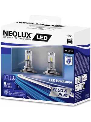 Vera Concept Store H4 LED 6000K Tam Beyaz (2'li Paket)