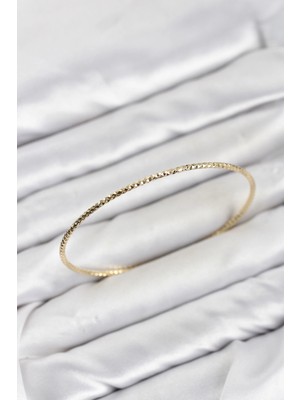 Dolozena Şık Gold Renk Bilezik 65 mm Dayanıklı Tasarım
