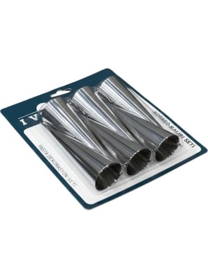 Royaleks 6 Parça Metal Korneo Kalıbı
