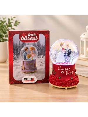 Str Store Işıklı Müzikli Kar Küresi