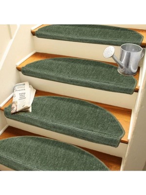 Vera Concept Store Stepmat Yeşil Kendinden Yapışkanlı Merdiven Basamak Paspası/halısı