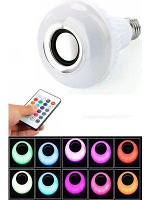 Vera Concept Store Bluetooth Hoparlör Akıllı LED Ampul Lamba 1250