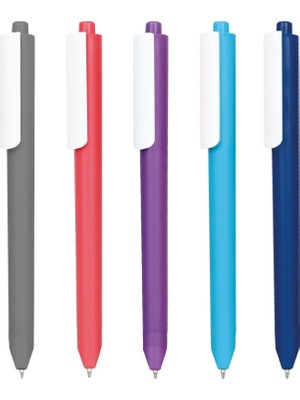 Vera Concept Store 3'lü Jel Mürekkep Kalem Seti - Mat Gövdeli Şık Tasarım - 0.5 mm Mavi Mürekkep Akıcı Yazım - Okul, Ofis ve Günlük Kullanım Için Ergonomik Tükenmez Kale