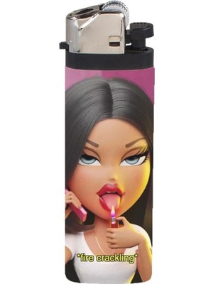 Vera Concept Store Çakmak Bratz Fire Full Baskılı Gazlı Çakmak