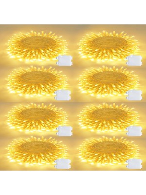 Vera Concept Store 10 Metre 80 Ledli LED Işık Günışığı Dekor Lambası Yılbaşı Ağacı Organizasyon Özel Gün Doğum Günü Parti (8)