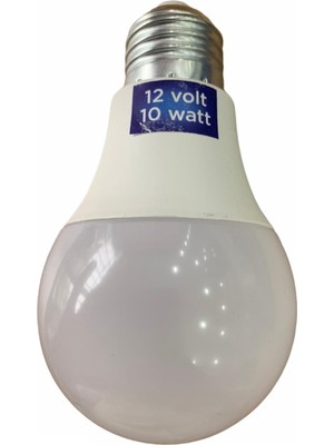 Vera Concept Store Tasarruflu 6500K 650 Lümen 12 Volt LED Ampül Beyaz Renk E27 Duy 650 Lm 6500K