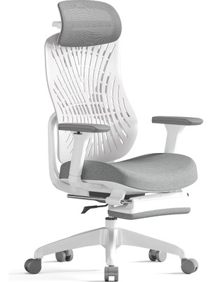 Vera Concept Store X150 Flexback Ofis ve Çalışma Sandalyesi Ayak Uzatmalı (Beyaz)