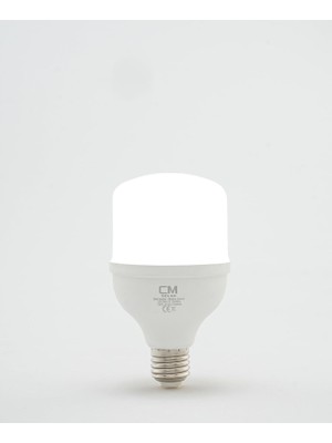 Vera Concept Store 20W Yüksek Performanslı LED Torç Ampul, E27 Duy, 6500K Beyaz Işık, 1800 Lümen