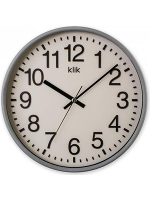 Vera Concept Store Venüs Minimalist Duvar Saati 26CM Gri K-Venus-Grı C320.230