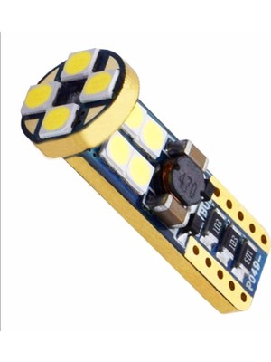 Vera Concept Store T10 LED Dipsiz W5W Canbus 12 Ledli Park Plaka Tavan Ampulü - Beyaz