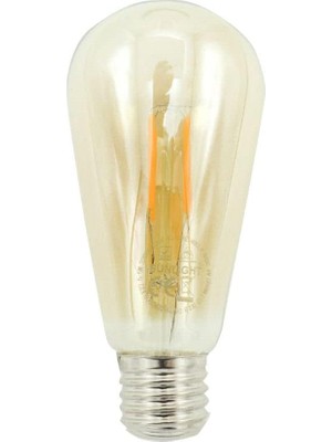 Vera Concept Store Sunlight Armut Rustik LED Ampul 4 W Amber