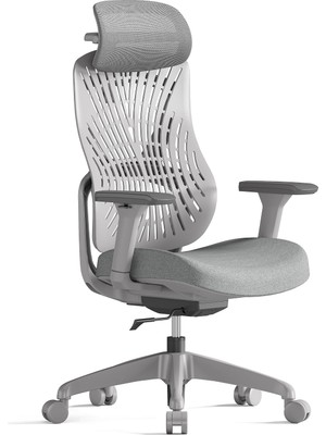 Vera Concept Store X150 Flexback Ofis ve Çalışma Sandalyesi Ayak Uzatmalı Gri