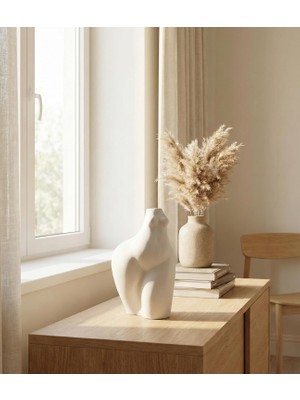 Vera Concept Store Modern Kadın Torso Heykel – Minimalist Female Body Sculpture – Dekoratif Biblo Home Decor