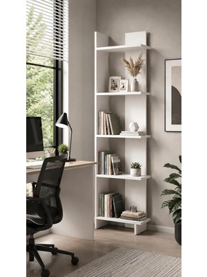 Vera Concept Store Andes Dekoratif Kitaplık ve Çok Amaçlı Raf Ünitesi | Modern Salon Kitaplığı | Açık Raf Sistemi