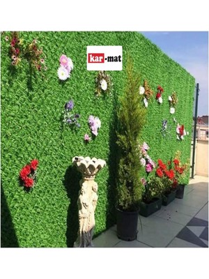 Vera Concept Store Karmat, Bahçe Çiti, Telli Çim Çit, Çimçit, Çim Çit, Çimli Çit Teli, Dekoratif Çit, -1 Mt. x 3 Mt. TURKUAZ-100 x 300