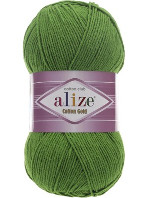 Vera Concept Store Alize Cotton Gold Pamuk 100GR El Örgü Ipi Yünü 126 Çimen Yeşil