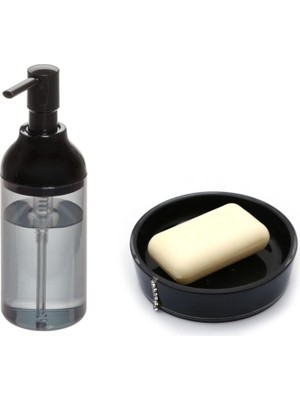 Vera Concept Store Sıvı Sabunluk ve Sabunluk 2 Li Banyo Seti