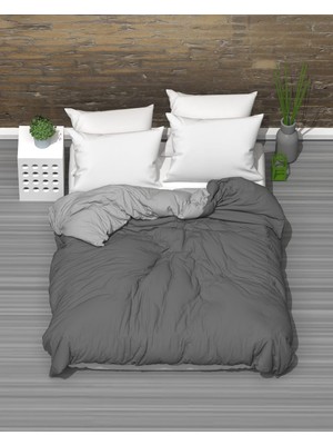 Vera Concept Store Çift Kişilik Pamuklu Çift Renkli Nevresim
